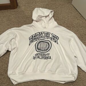 White Berkley hoodie